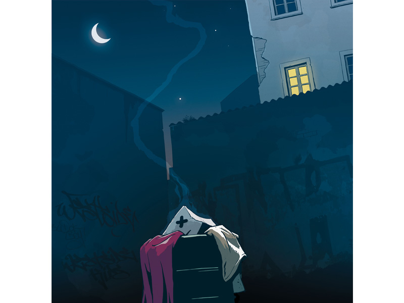 Tom Drexl Rekonstruktionszeichnung